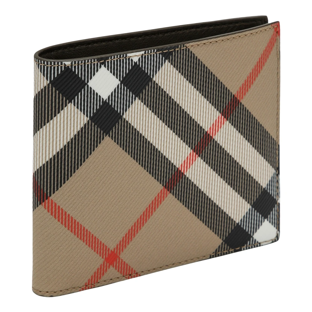 Burberry Horizontale Portemonnee Beige Heren