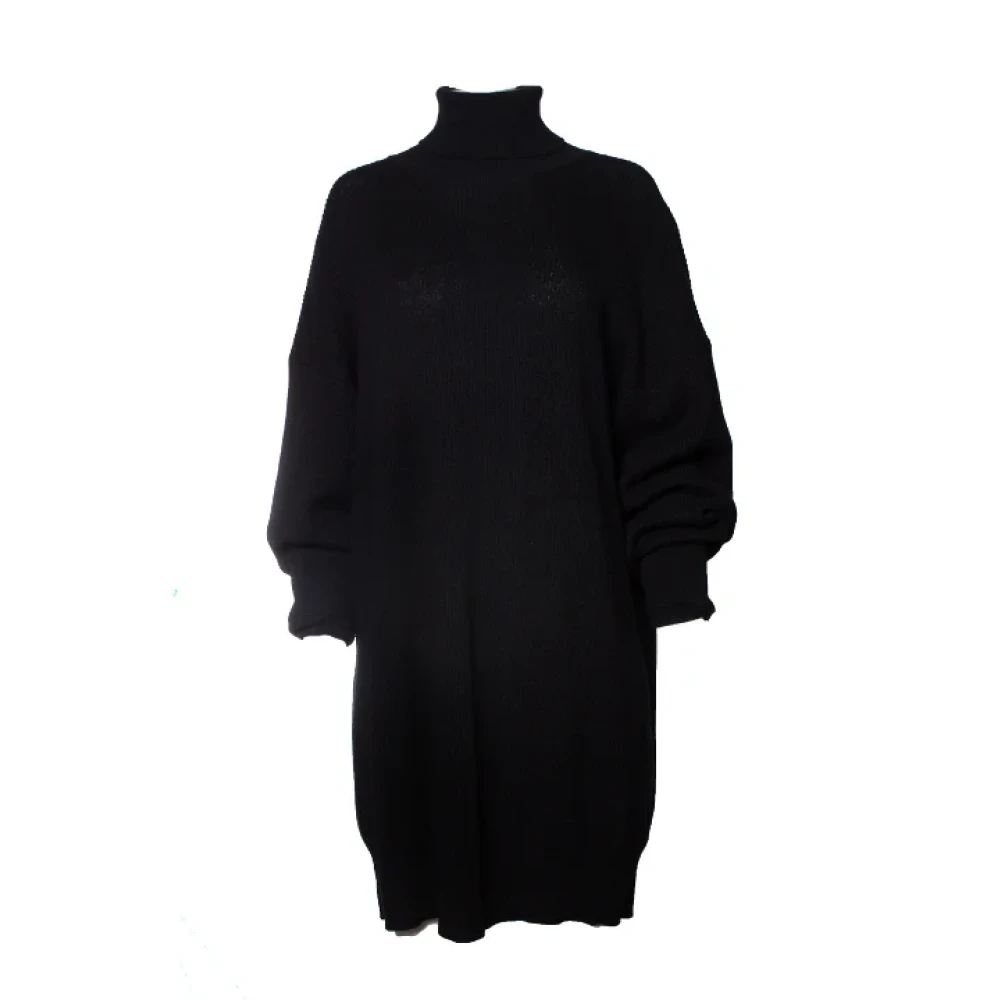 Maison Margiela Pre-owned Wool dresses Black Dames