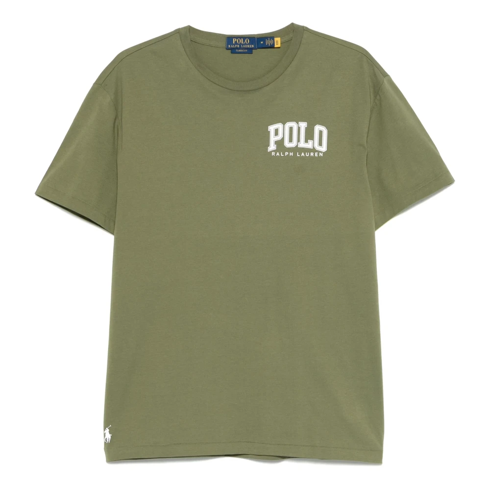 Polo Ralph Lauren Anpassad Slim Fit Bomull T-shirt Green, Herr