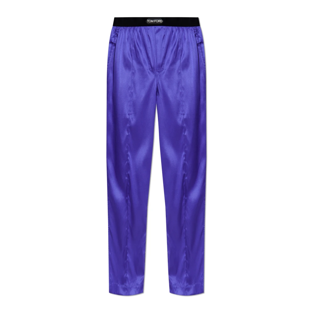 Tom Ford Herr Lila Nattkläder M, Silk Pajama Pants