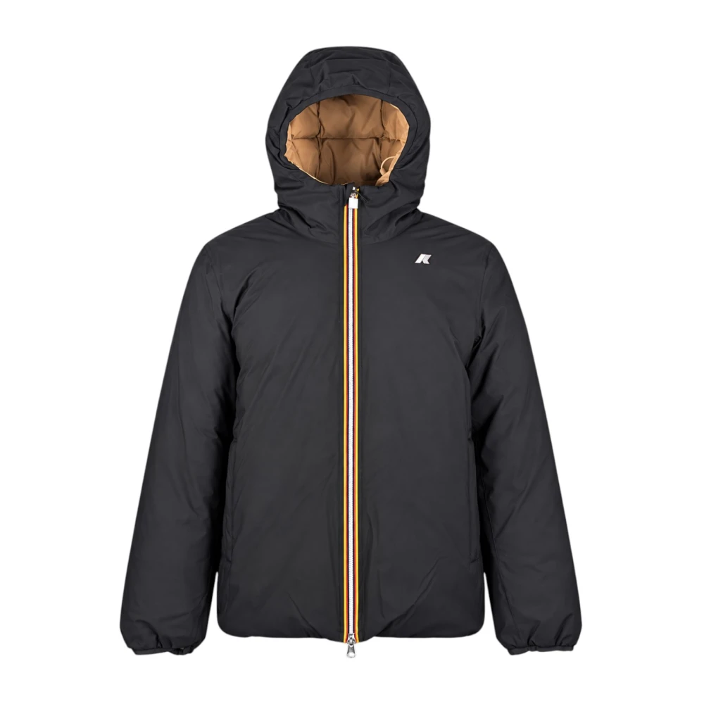 K-Way Uomo Nero Giacche, M, New,