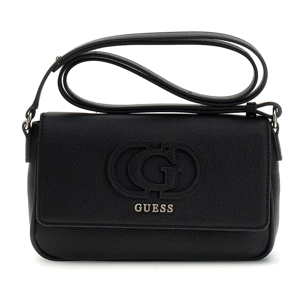 Guess Women's Black Shoulder Bags, One Size, Isola Crossbody Bag