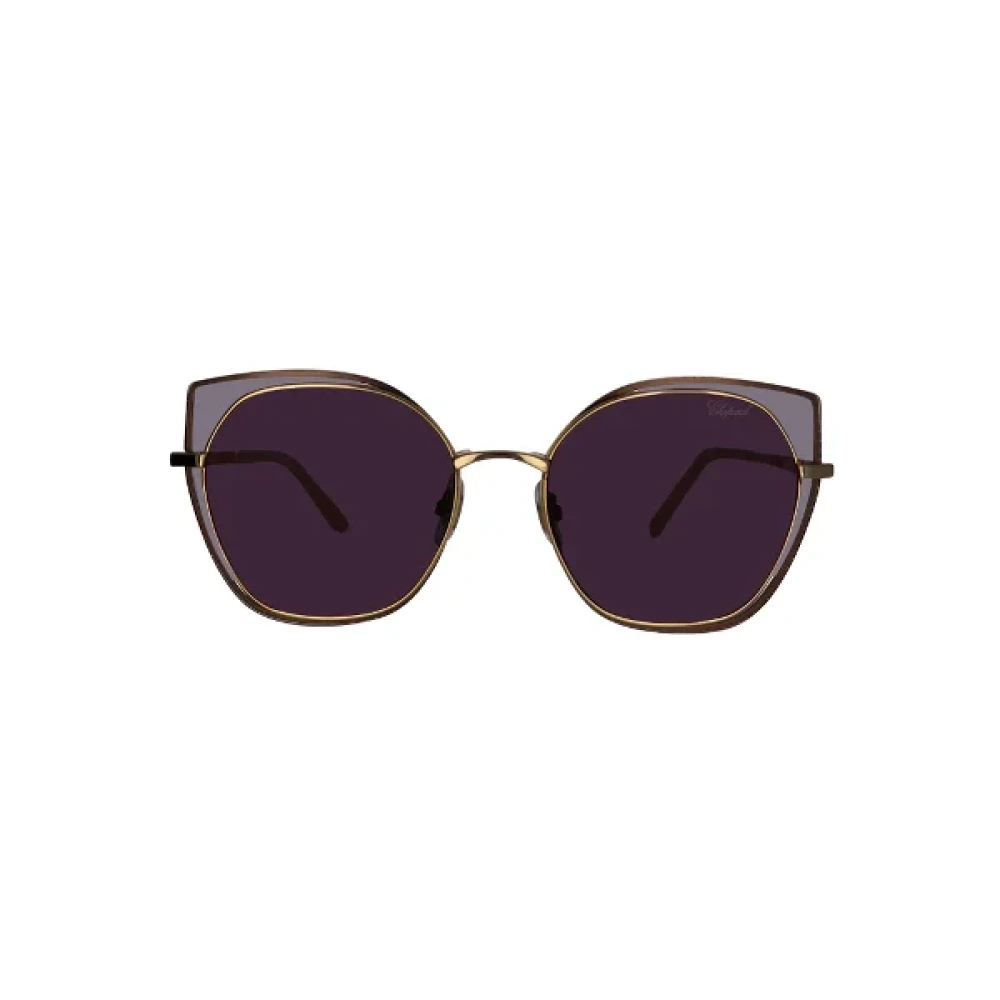 Chopard Pre-owned Metal sunglasses Brown Dames