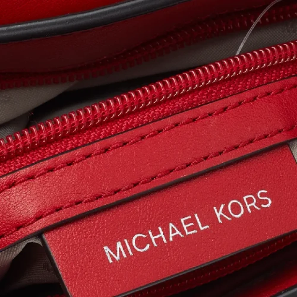 Michael Kors Pre-owned Leather shoulder-bags Red Dames
