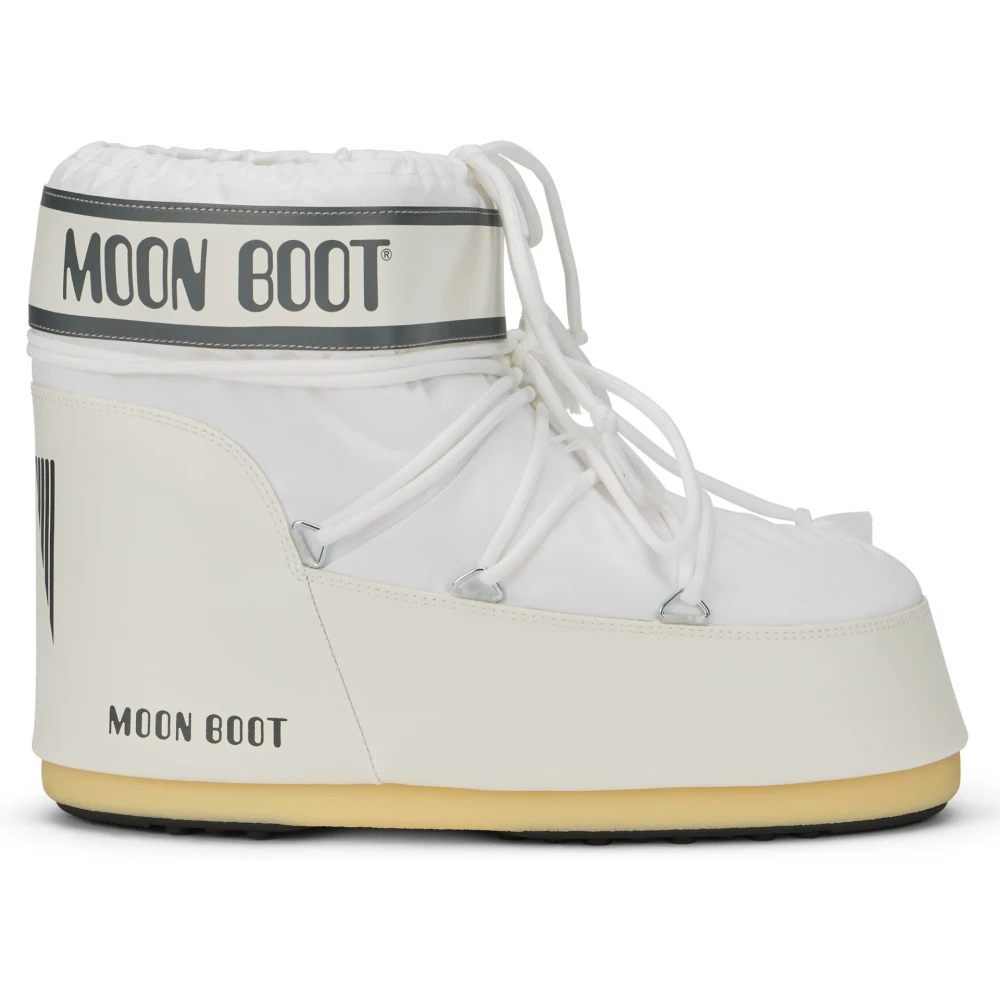 Moon Boot Icon Low Nylon Boots - Boots White Eu 39 - 41 - Immagine 6