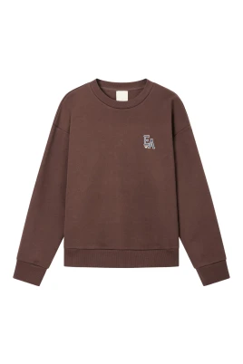 Jersey Sweatshirt med Eagle Club ASV-tryck
