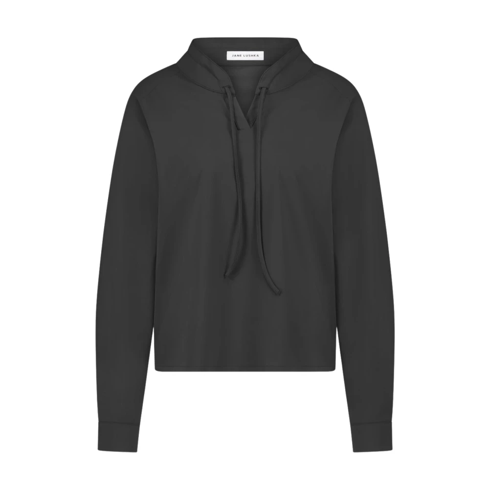 Jane Lushka Dora Top Technisch Jersey Gray Dames