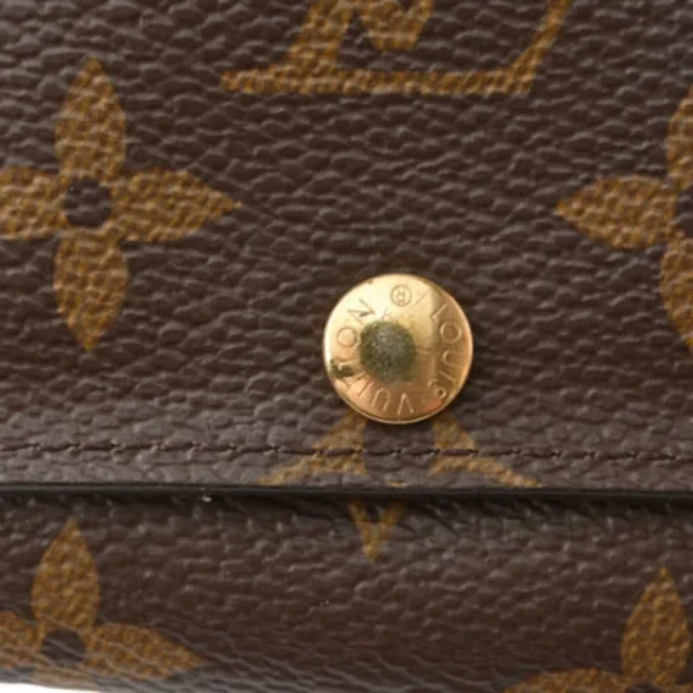 Louis Vuitton Vintage Pre-owned Canvas key-holders Brown Dames