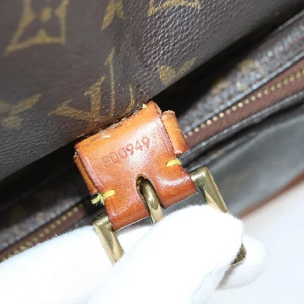 Louis Vuitton Vintage Pre-owned Canvas backpacks Brown Dames