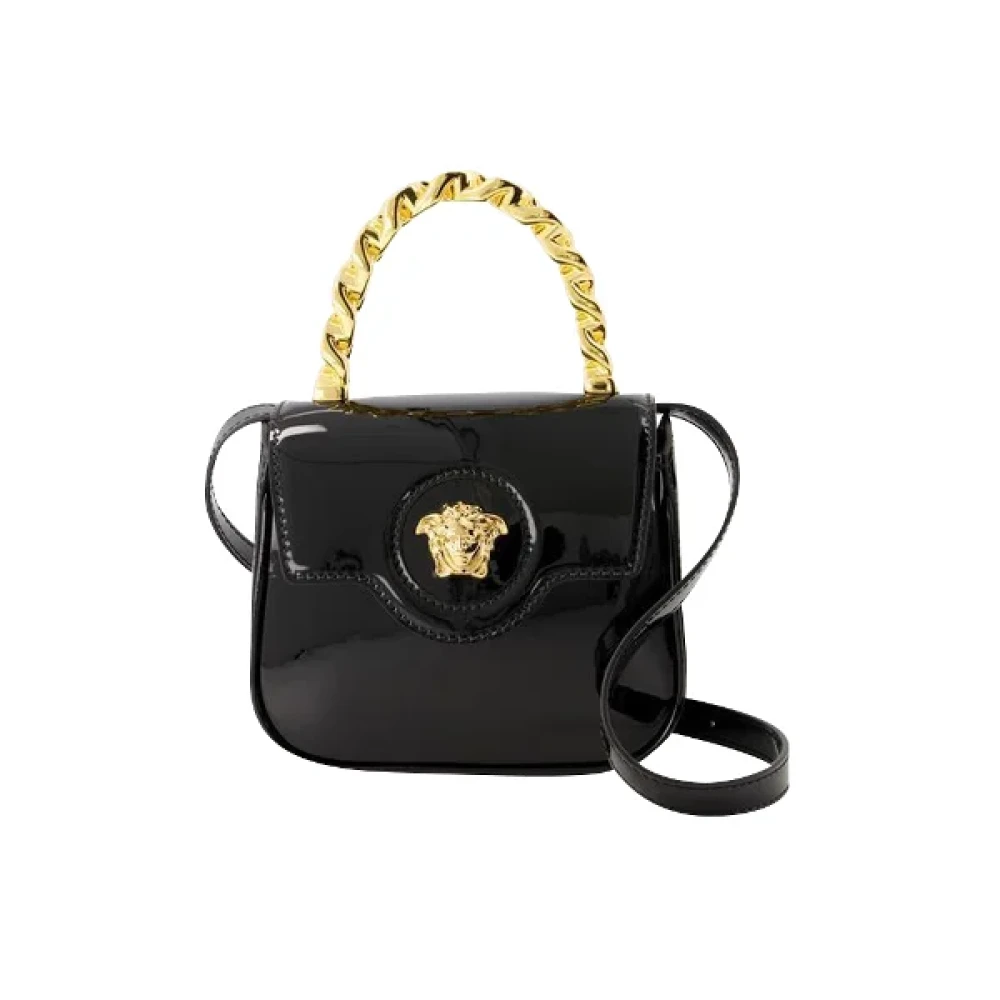 Versace Leather handbags Black Dames