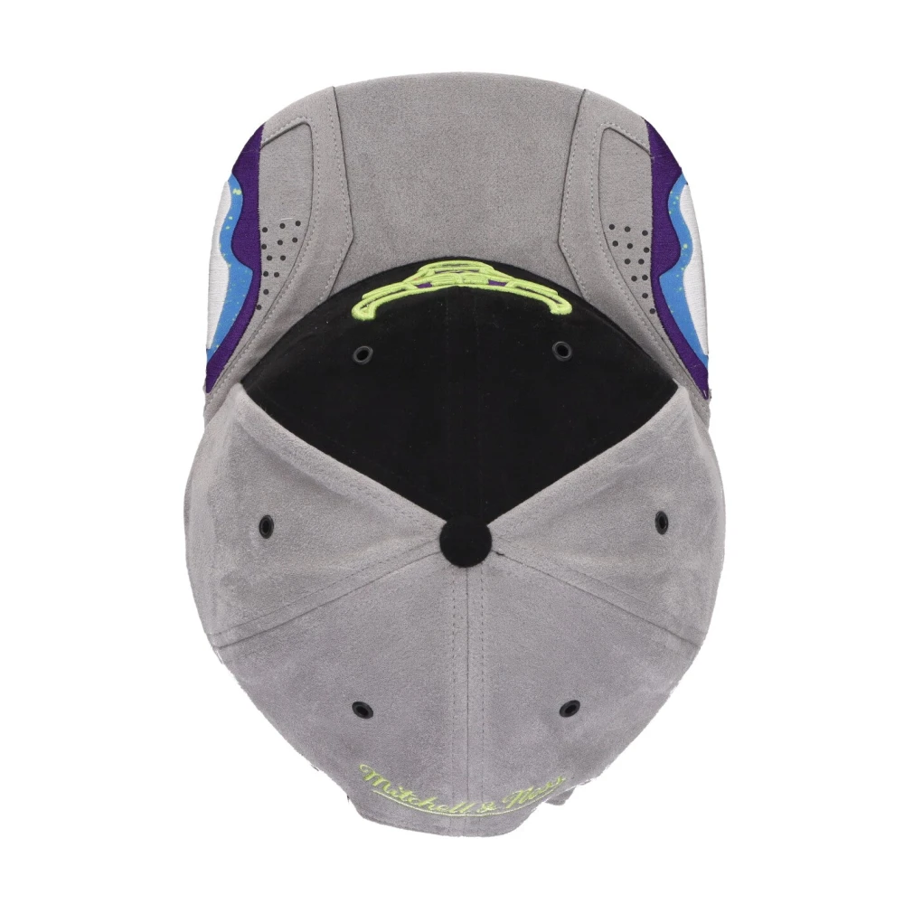 Mitchell & Ness Chicago Bulls Snapback Pet Zwart Paars Multicolor Heren