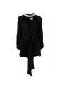 robe-mini-plissee-noire-ornee-de-cristaux