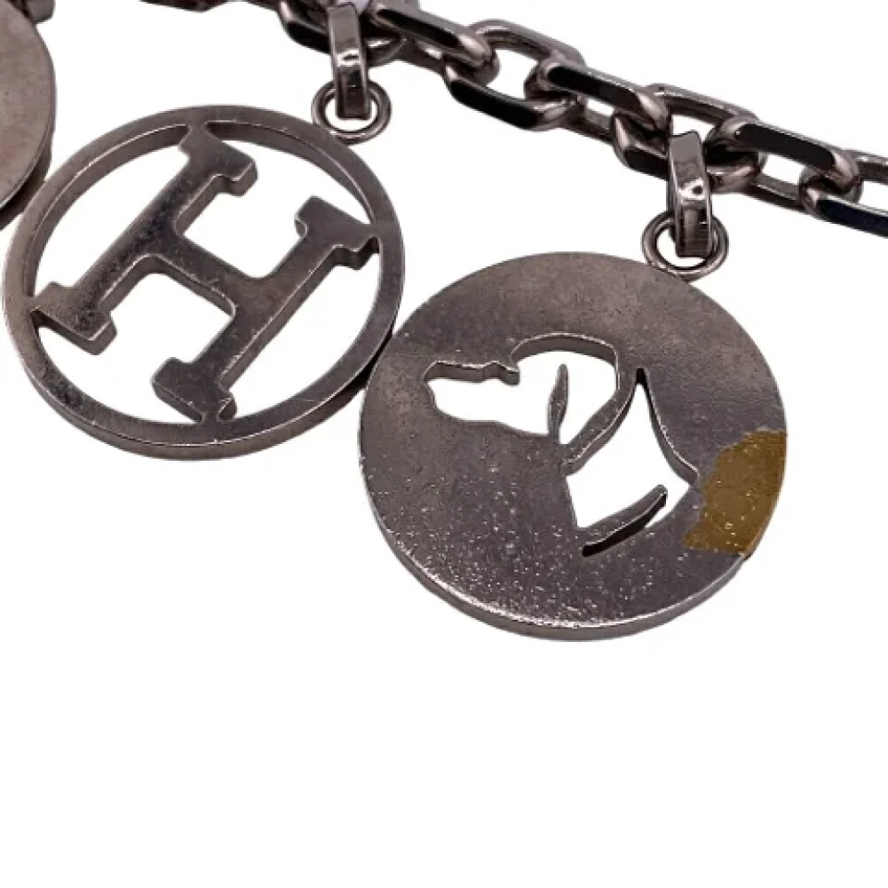 Hermès Vintage Pre-owned Metal key-holders Black Dames