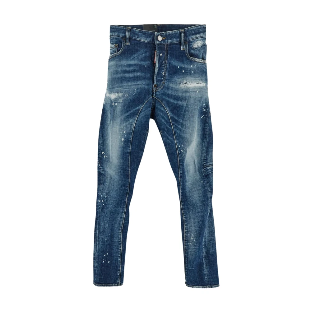 Dsquared2 Heren Denim Mode Blue Heren