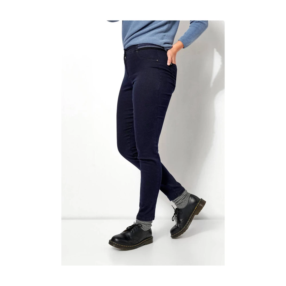 Toni Dress Elegant Pantalon Blue Dames