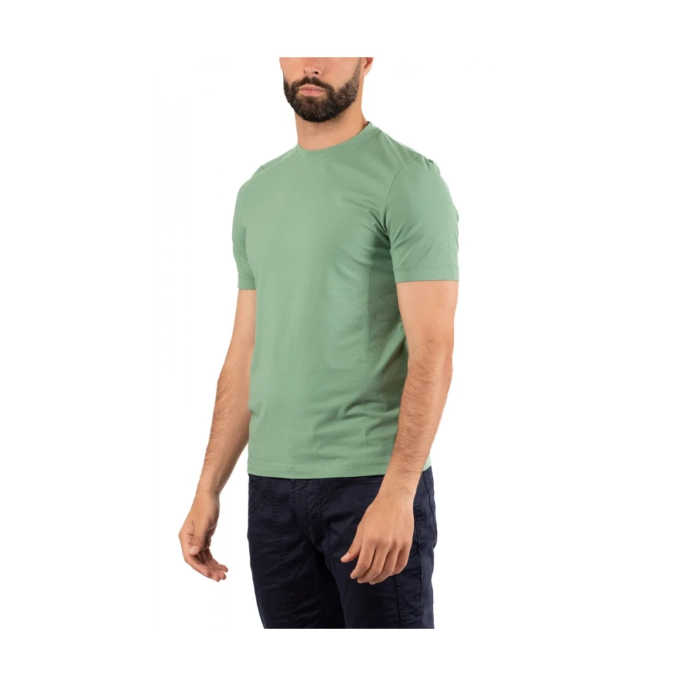 alpha industries Heren Casual T-shirt Green Heren