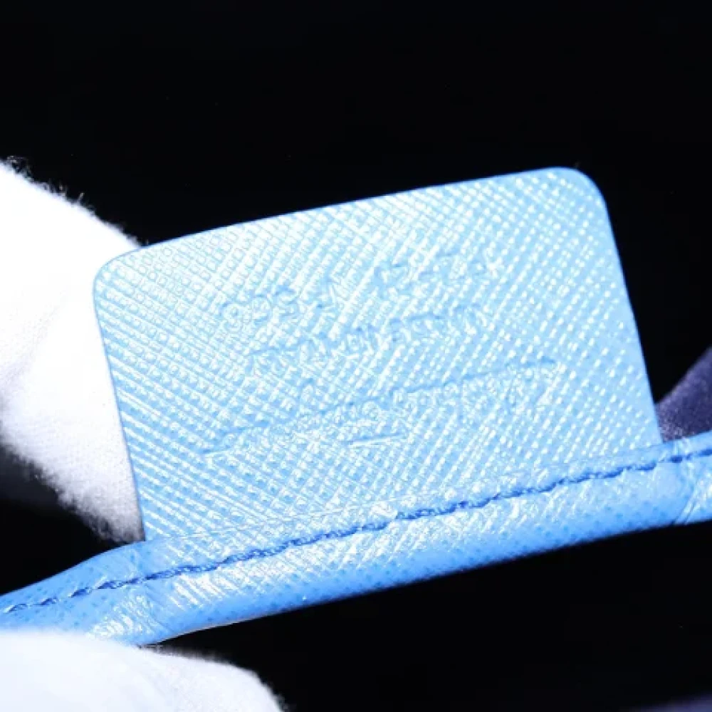 Salvatore Ferragamo Pre-owned Leather shoulder-bags Blue Dames