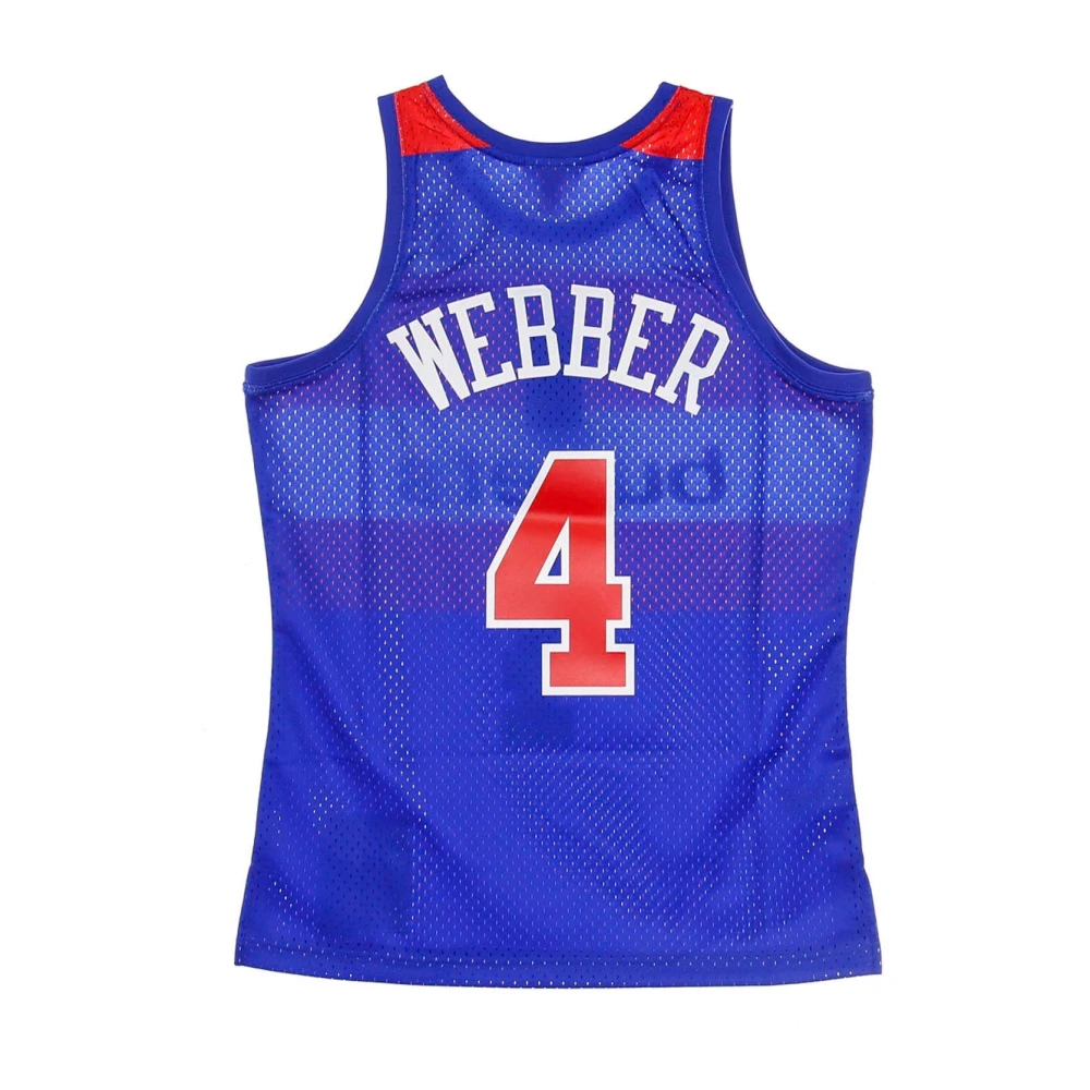 Mitchell & Ness Vintage NBA Swingman Jersey Chris Webber Blue Heren