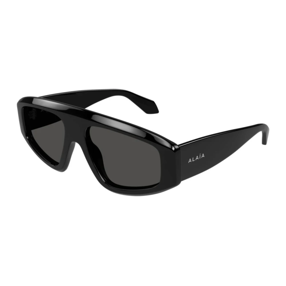 Alaïa Unisex Black Square Sunglasses - Sunglasses - 57 Mm - Accessories
