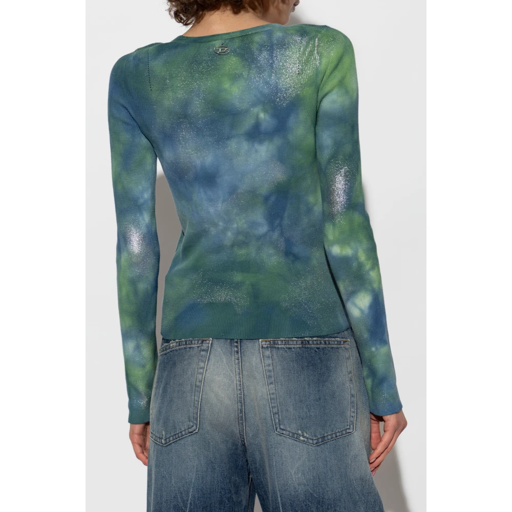 Diesel Cardigan M-Isotta Green Dames