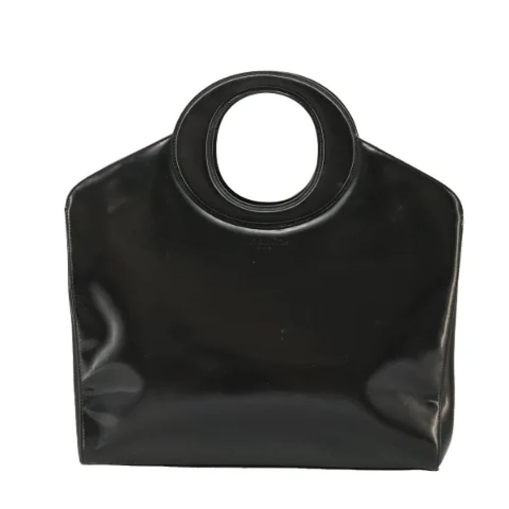 Dior Vintage Pre-owned Leather dior-bags Black Dames
