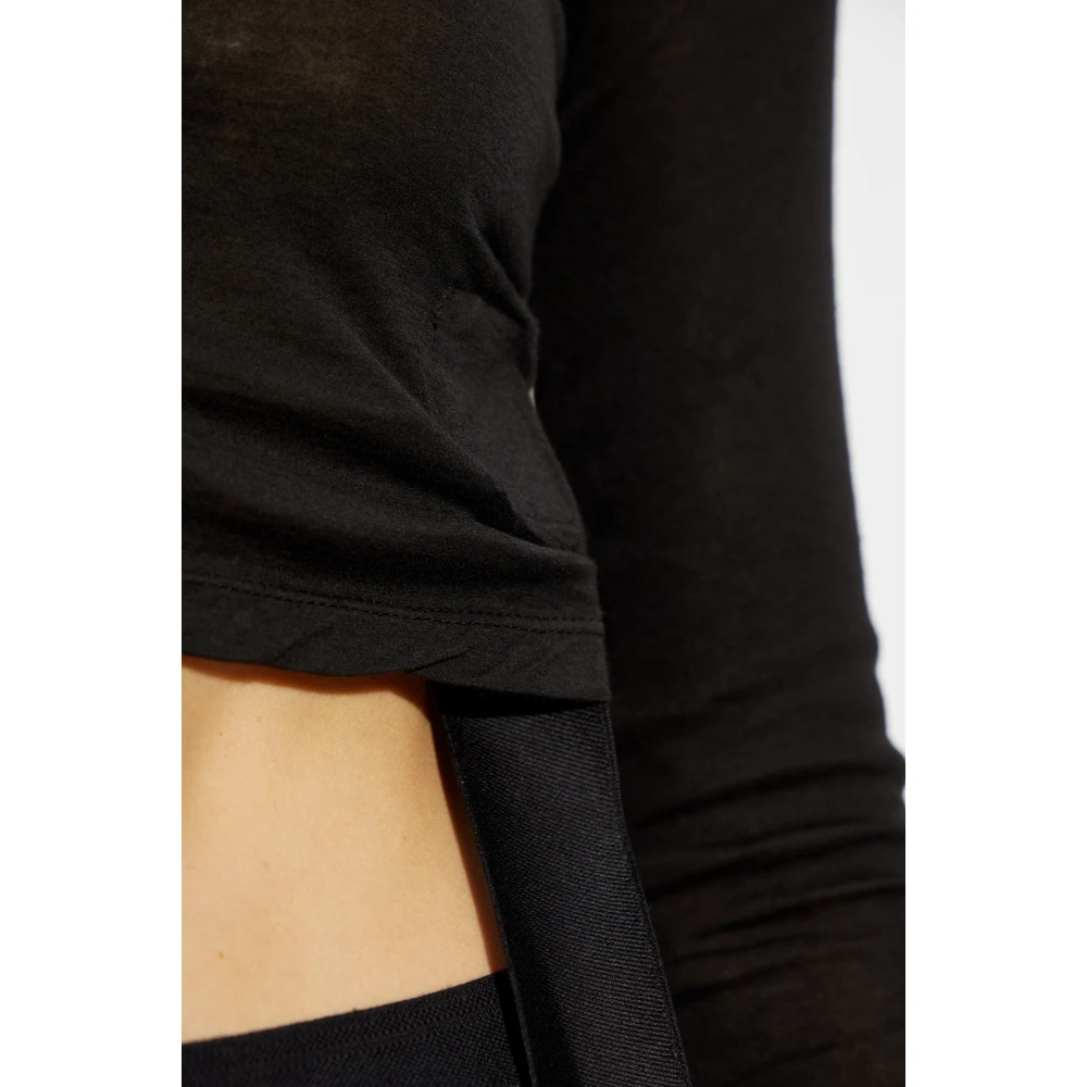 Rick Owens Ziggy Top Black Dames