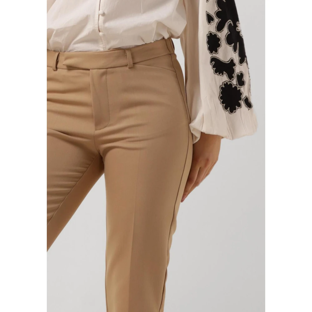 Aimée the Label Beige Phoebe Dames Broeken Beige Dames