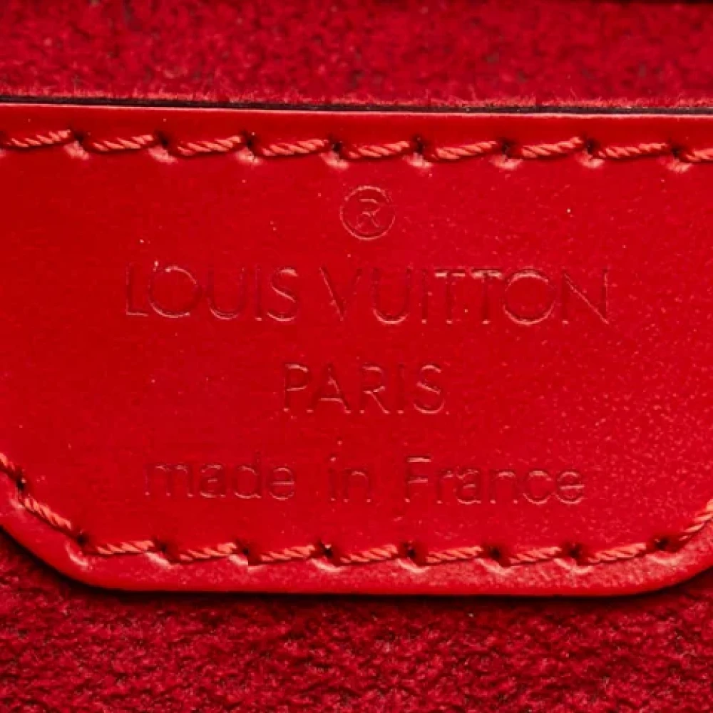 Louis Vuitton Vintage Pre-owned Leather shoulder-bags Red Dames