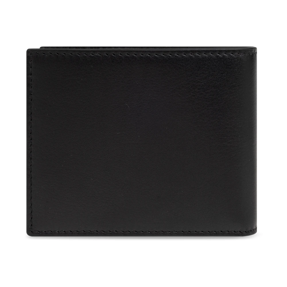 alexander mcqueen Leren portemonnee Black Heren