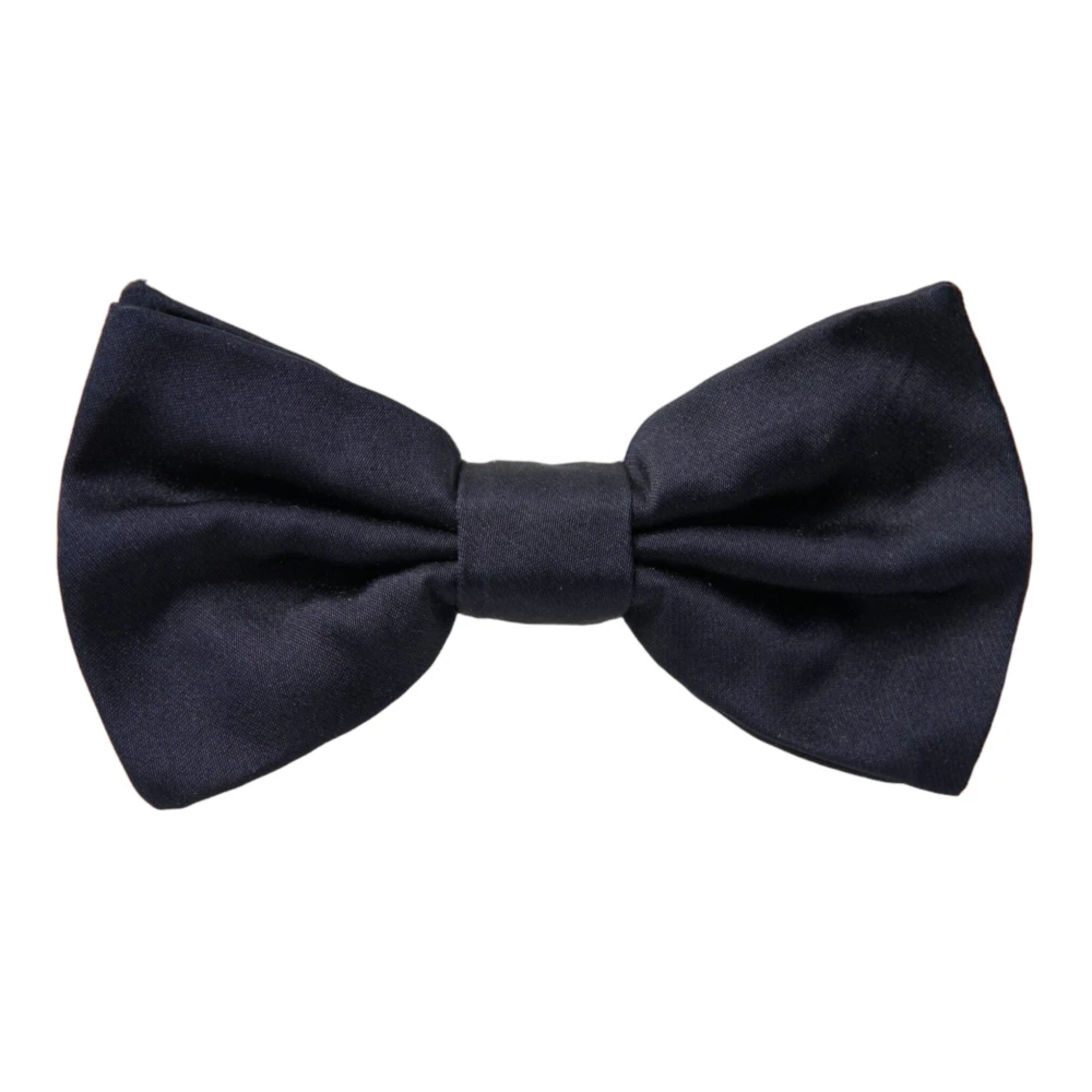 Dolce & Gabbana Verstelbare Hals Heren Vlinderdas Blue Heren