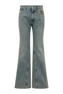 Vintage Wash Bootcut Jeans