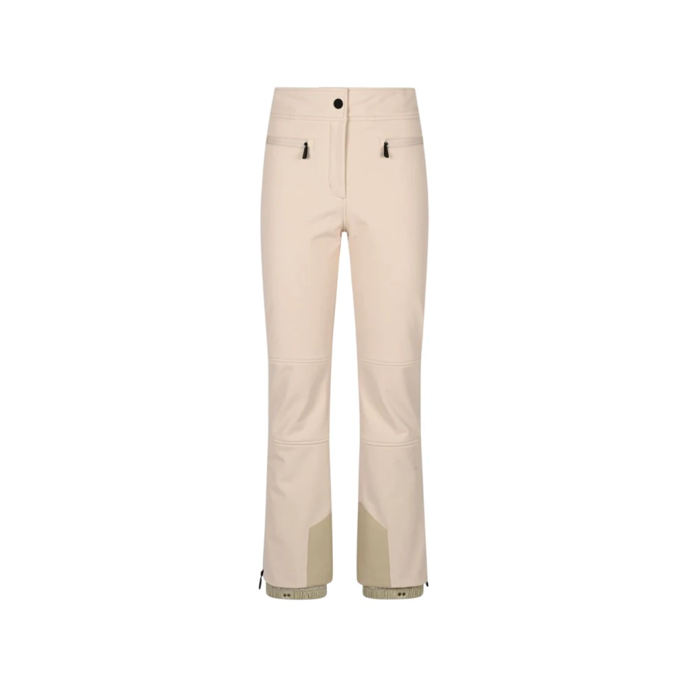 Moncler , Trousers, Female, Beige, L, Grenoble Ski Trousers
