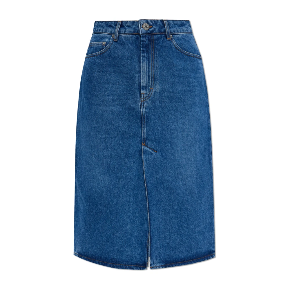 Ami Paris Denim rok Blue Dames