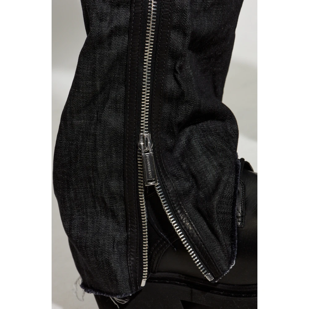 Dsquared2 Jeans met ritsen Black Heren