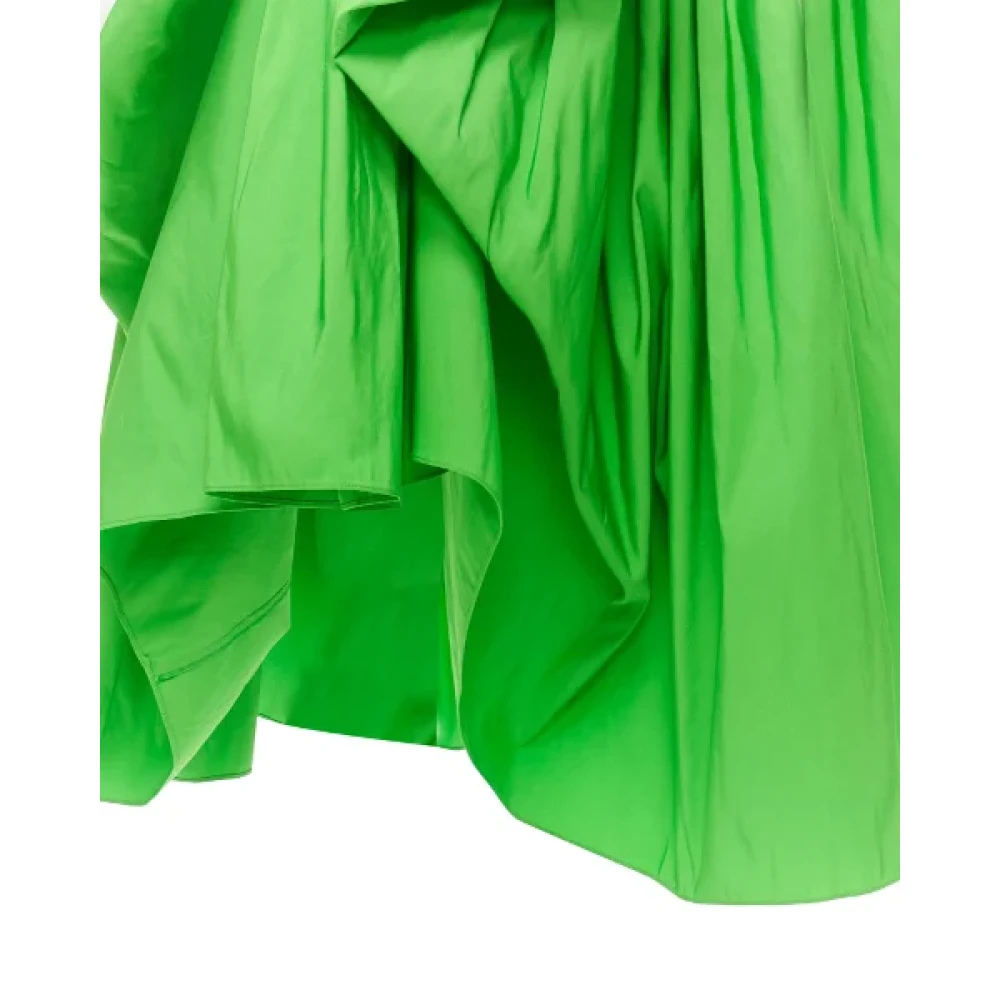 Alexander McQueen Pre-owned Polyester bottoms Green Dames