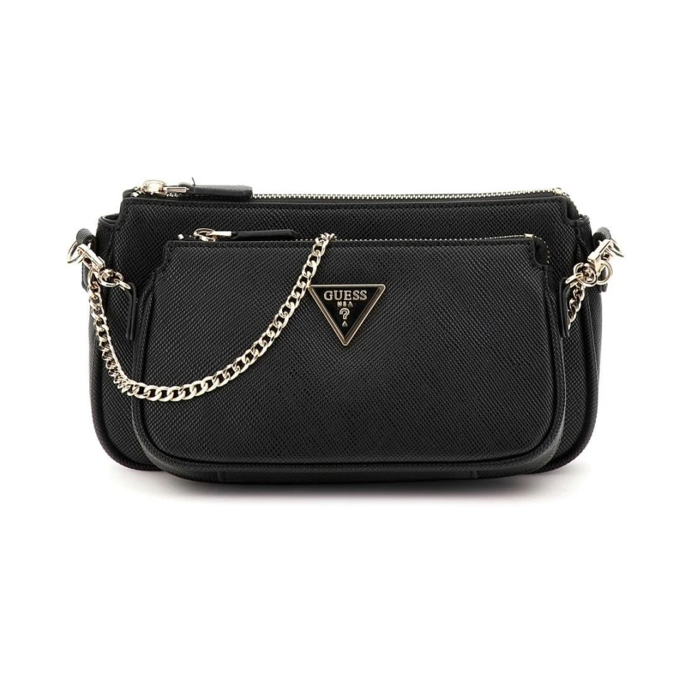 Guess Stijlvolle Crossbody Handtas Black Dames
