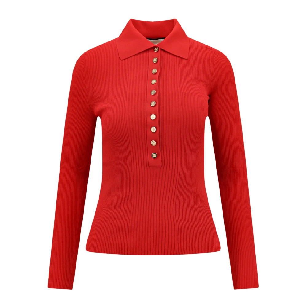Gucci Dameskleding T-shirts Polos Rood Aw23 Red Dames