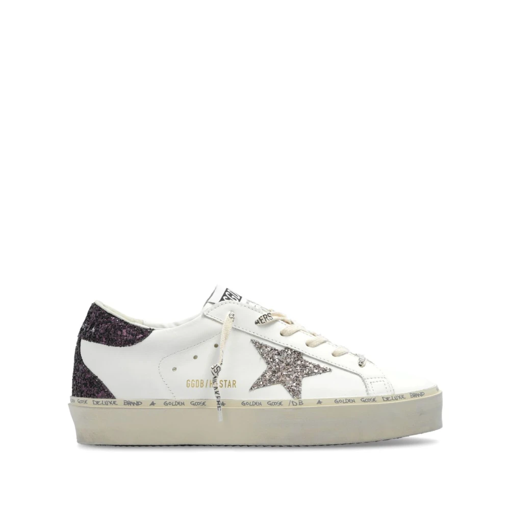 Golden Goose Women's White Sneakers,, Hi Star Trainers Size 7 Uk