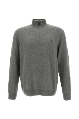 Lambswool Half-Zip Knit