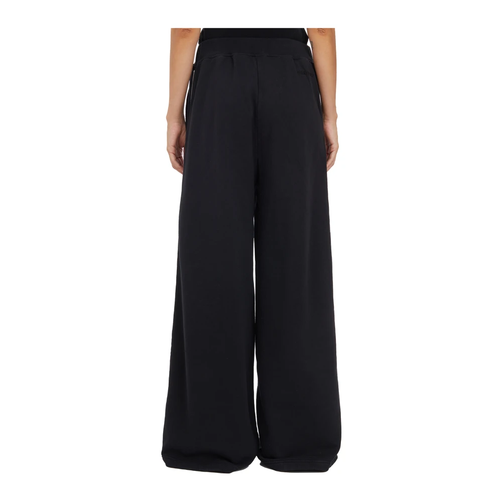 Dsquared2 Wijde Pijp Ritsbroek Black Dames