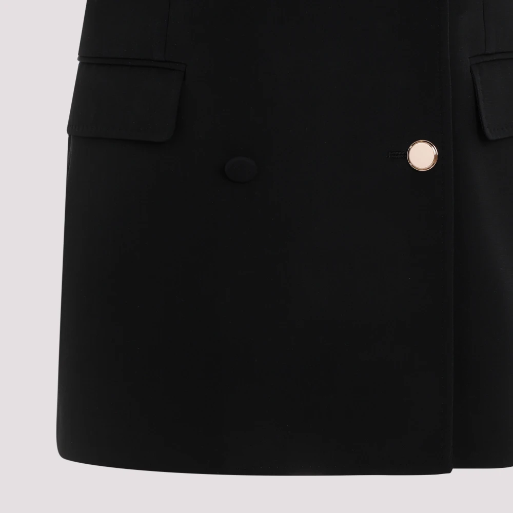 Gabriela Hearst Mayte Vest in Zwart Black Dames