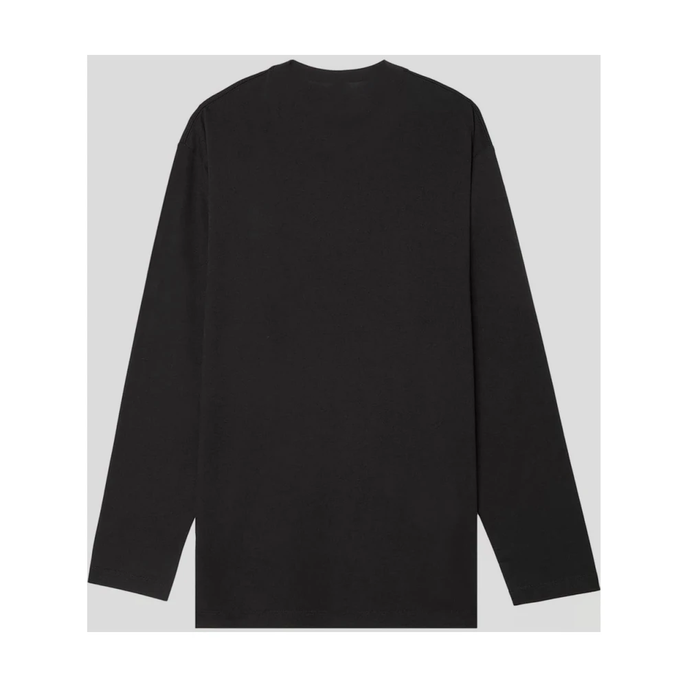 Y-3 Unisex T-shirt Mode Kleding Black Heren