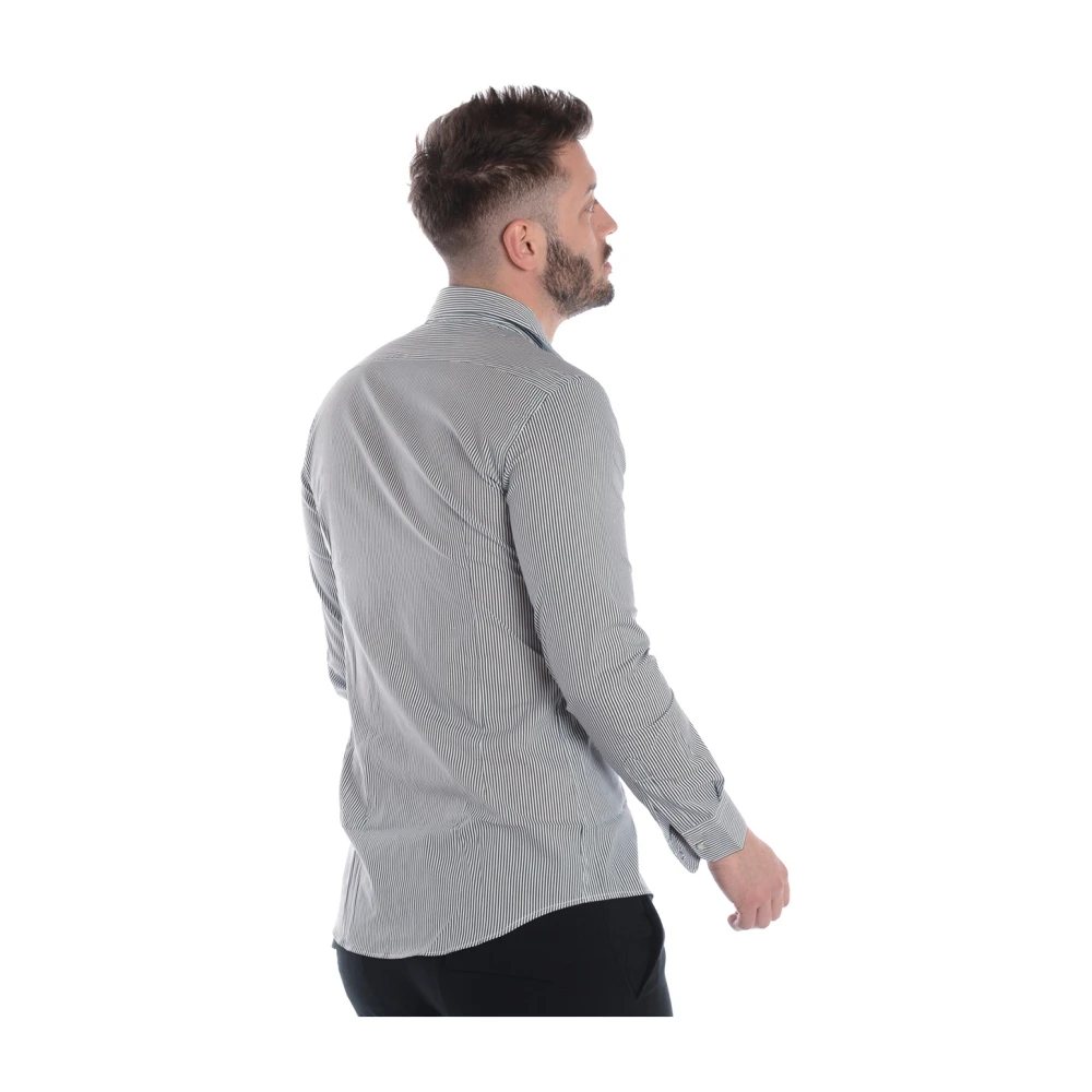 Daniele Alessandrini Western Style Overhemd Black Heren