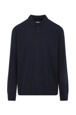 Blå T-shirt för män AW25