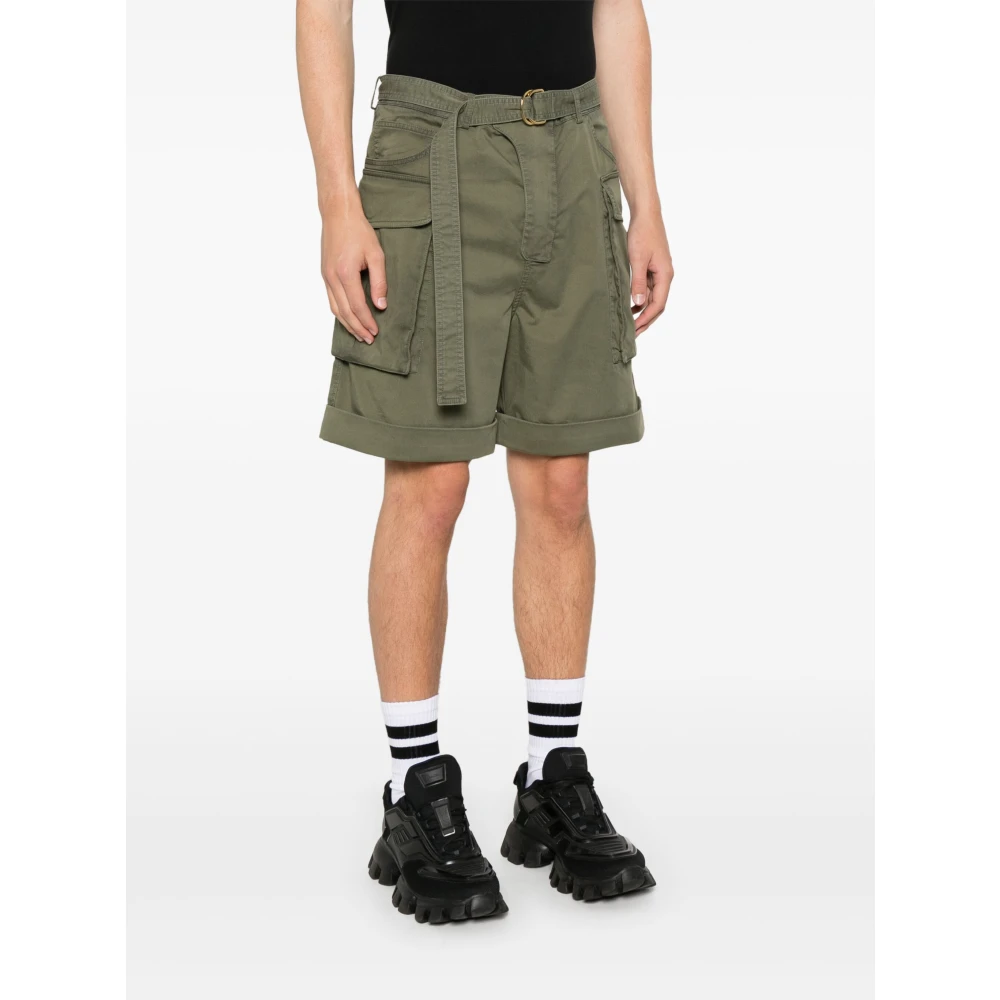 Balmain Zak Groene Shorts Green Heren