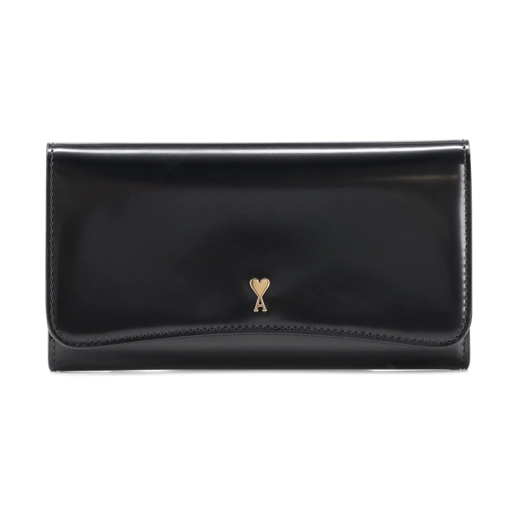 Ami Paris Svart Plånböcker & Kortfodral
