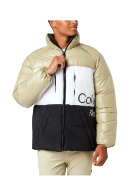 Colorblock Puffer Jacket