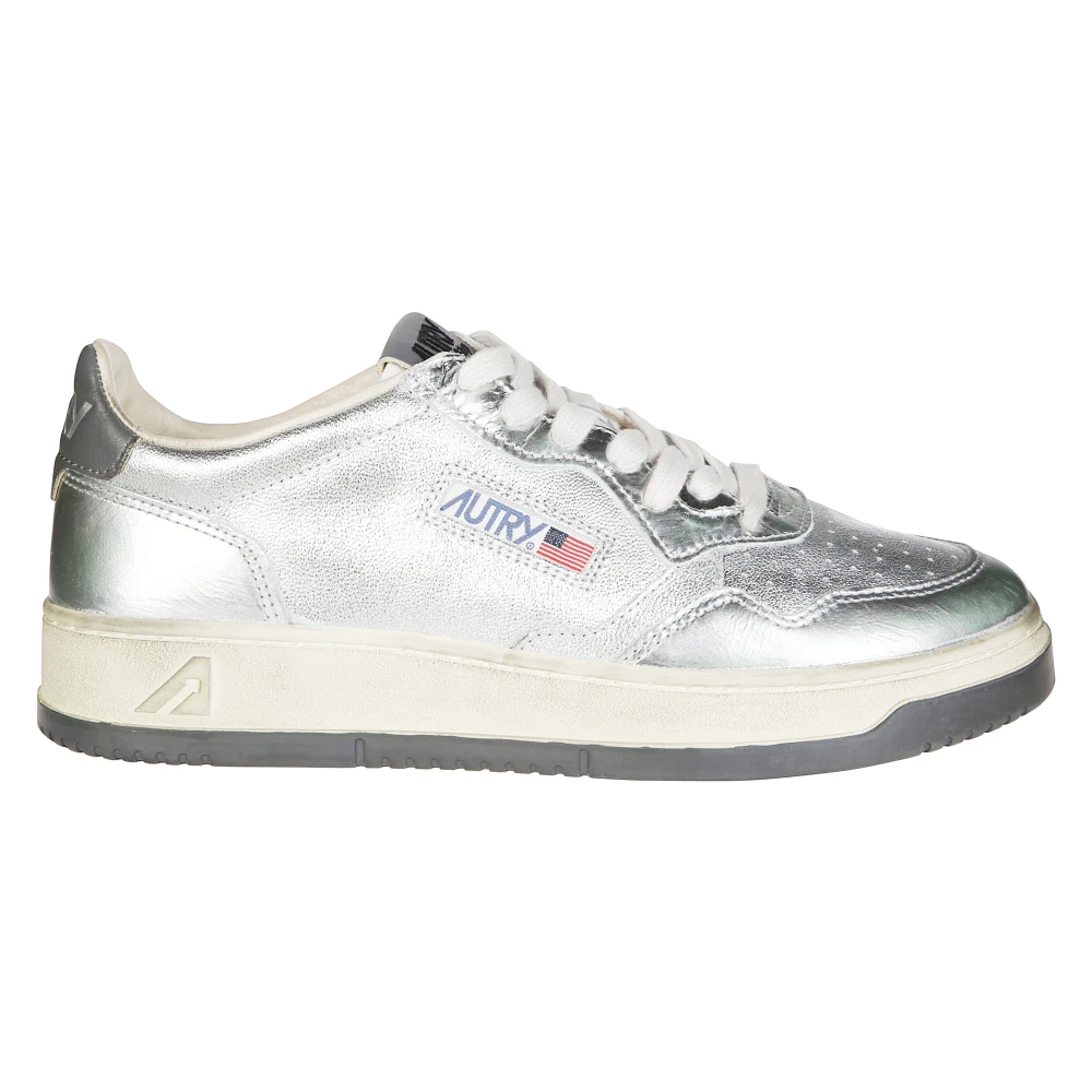 Autry Vintage Lage Sneakers Heren Schoenen Wit