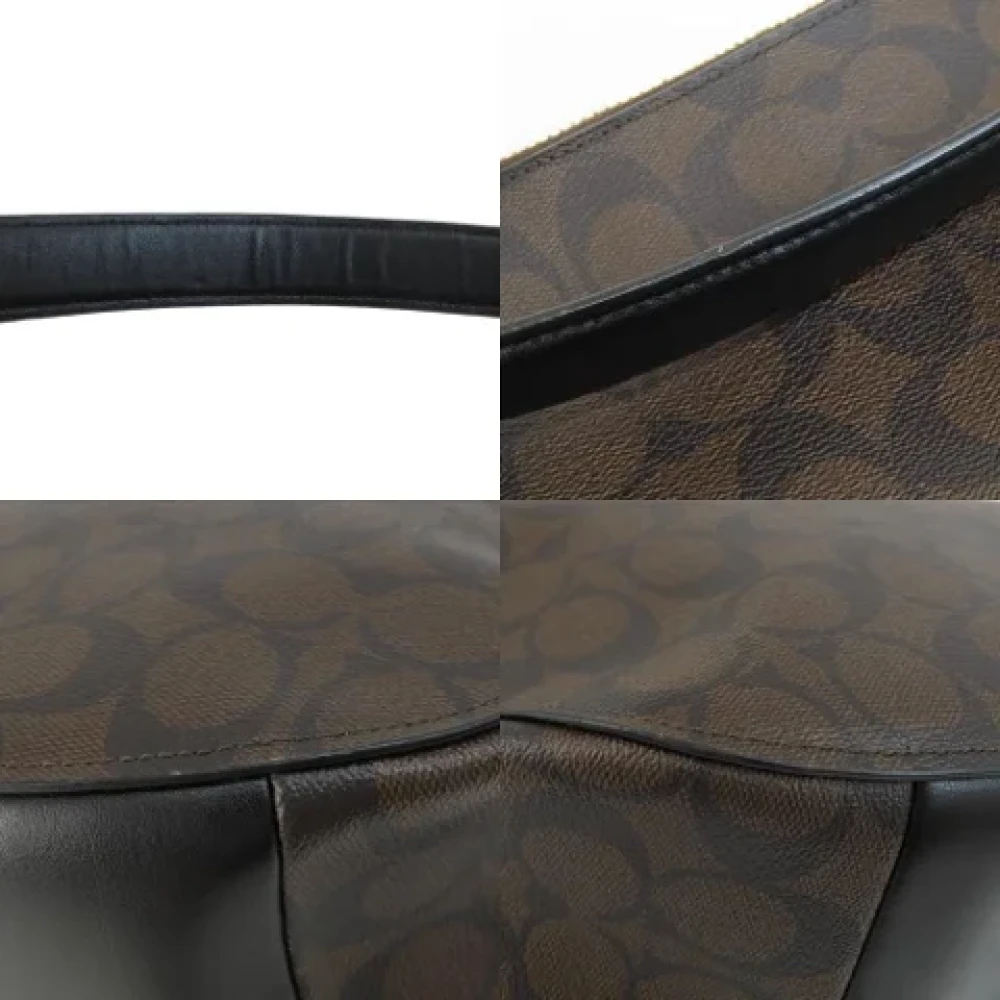 Coach Pre-owned Plastic shoulder-bags Black Dames