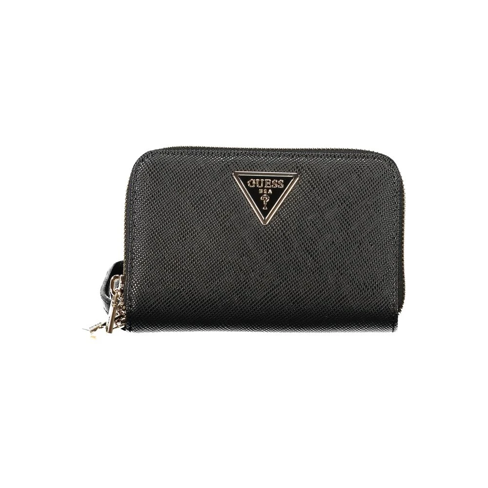 Guess Zwarte Polyethyleen Portemonnee | Gu-34093 Black Dames
